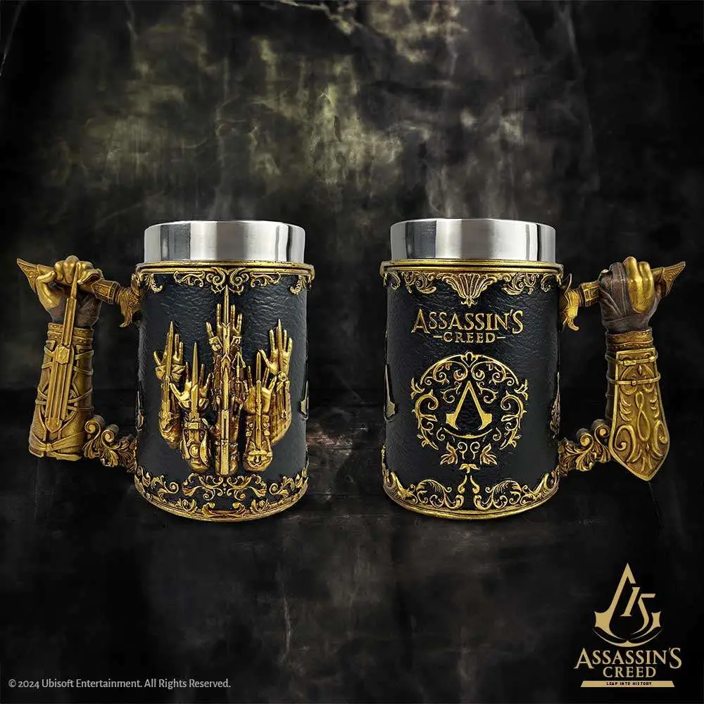 ASSASSIN´S CREED - Assassin's Creed Through the Ages Black & Gold Tankard - Figurine